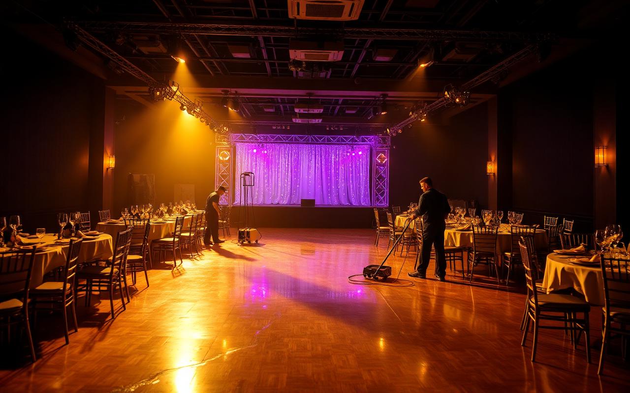 Limpeza de Eventos